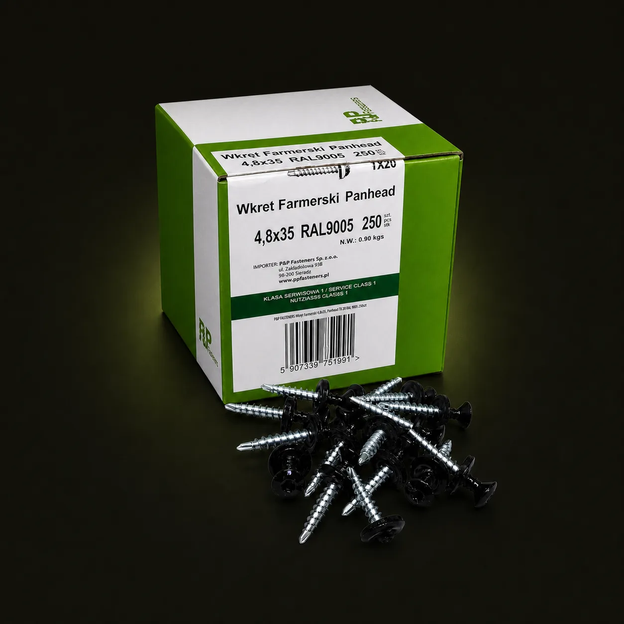 Wkręty farmerskie P&P Fasteners