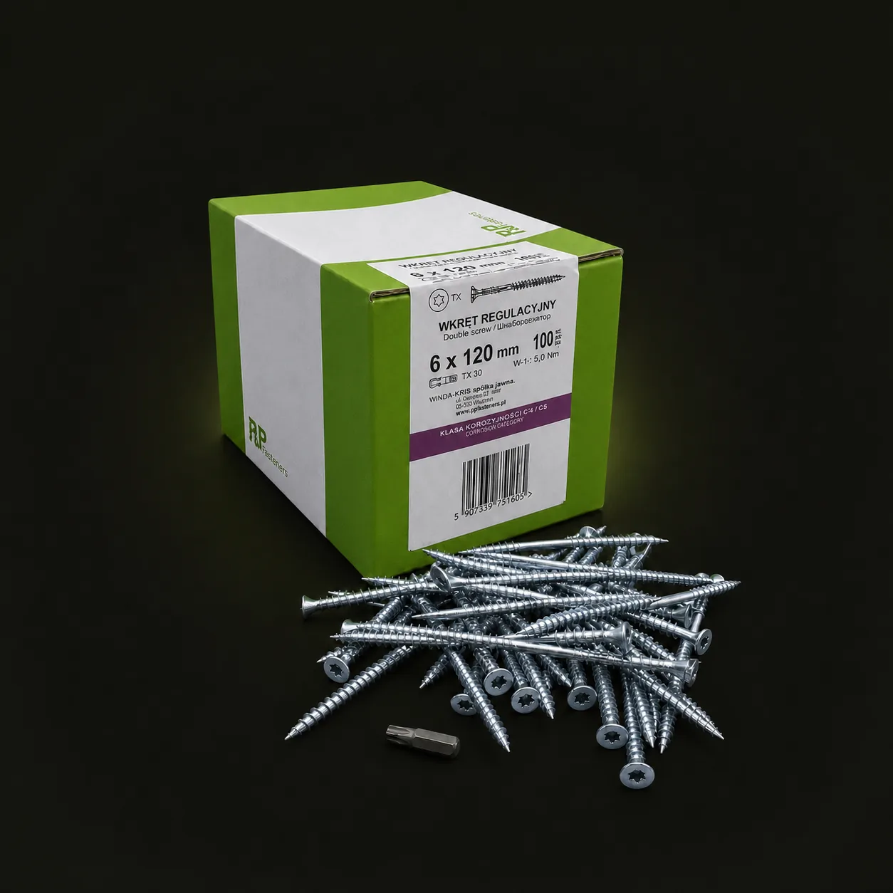 Wkręty regulacyjne P&P Fasteners